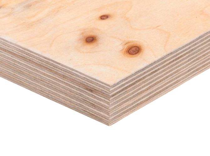 Фанера ФСФ 27мм 2440х1220 мм сорт 3/4 шлифованная Ш1 березовая влагостойкая