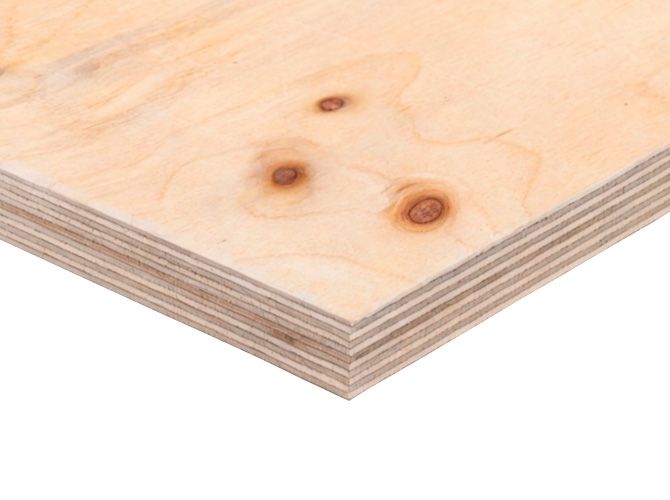 Фанера ФСФ 15мм 2440х1220 мм сорт 3/3 шлифованная Ш2 березовая влагостойкая