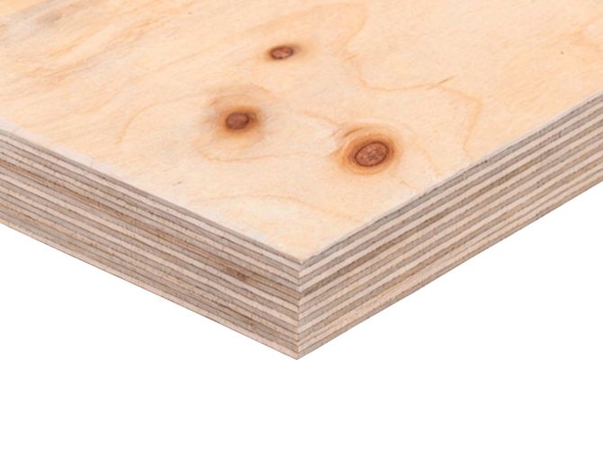 Фанера ФСФ 21мм 2440х1220 мм сорт 3/4 шлифованная Ш1 березовая влагостойкая