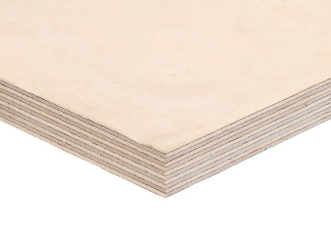 Фанера ФСФ 15мм 1525х1525 мм сорт 1/2 шлифованная Ш2 березовая влагостойкая