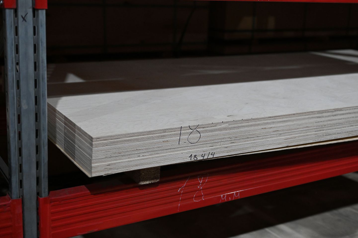 Фанера ФК 18мм 1525х1525мм сорт 4/4 нешлифованная березовая