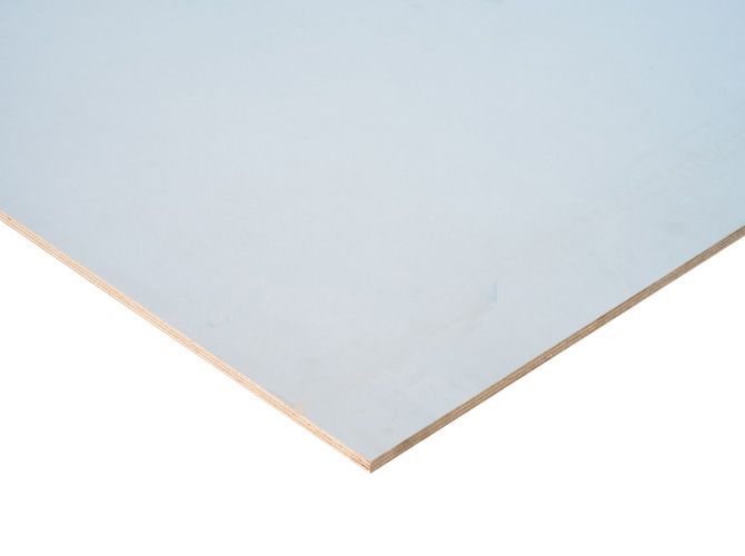 Фанера Paint ФОФ ламинированная 9мм 2440х1220 мм сорт 1/1 березовая GRY/GRY 140/140