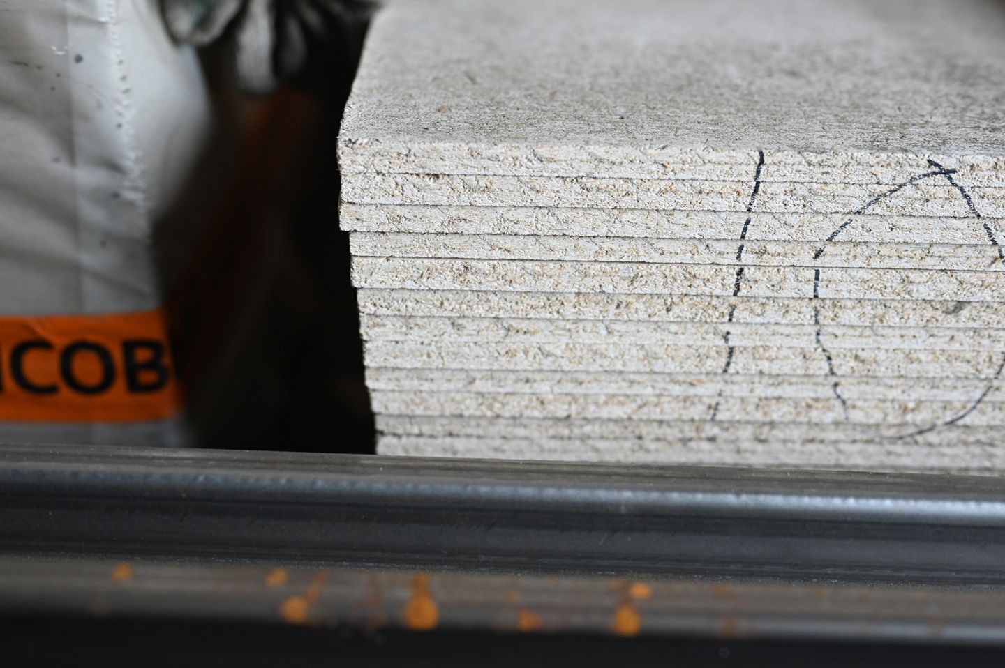 Плита гипсостружечная ФК 10мм 1250х2500 мм