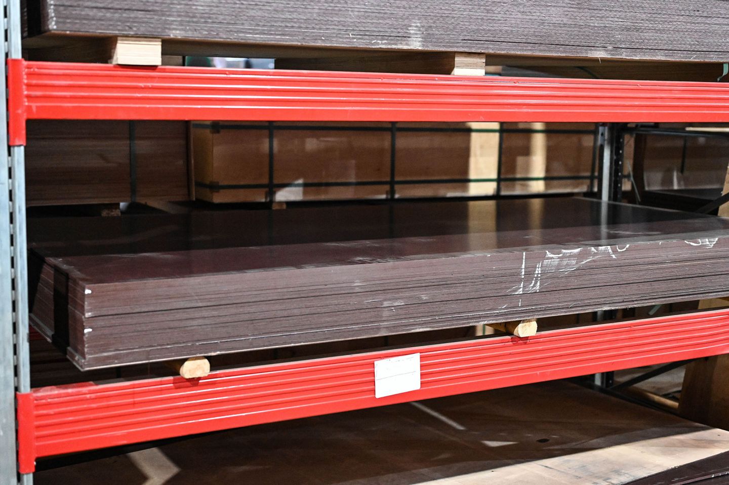 Фанера ФОФ ламинированная 30мм 2500х1250 мм сорт 1/2 березовая