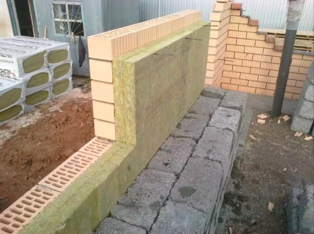 Теплоизоляция для колодезной кладки