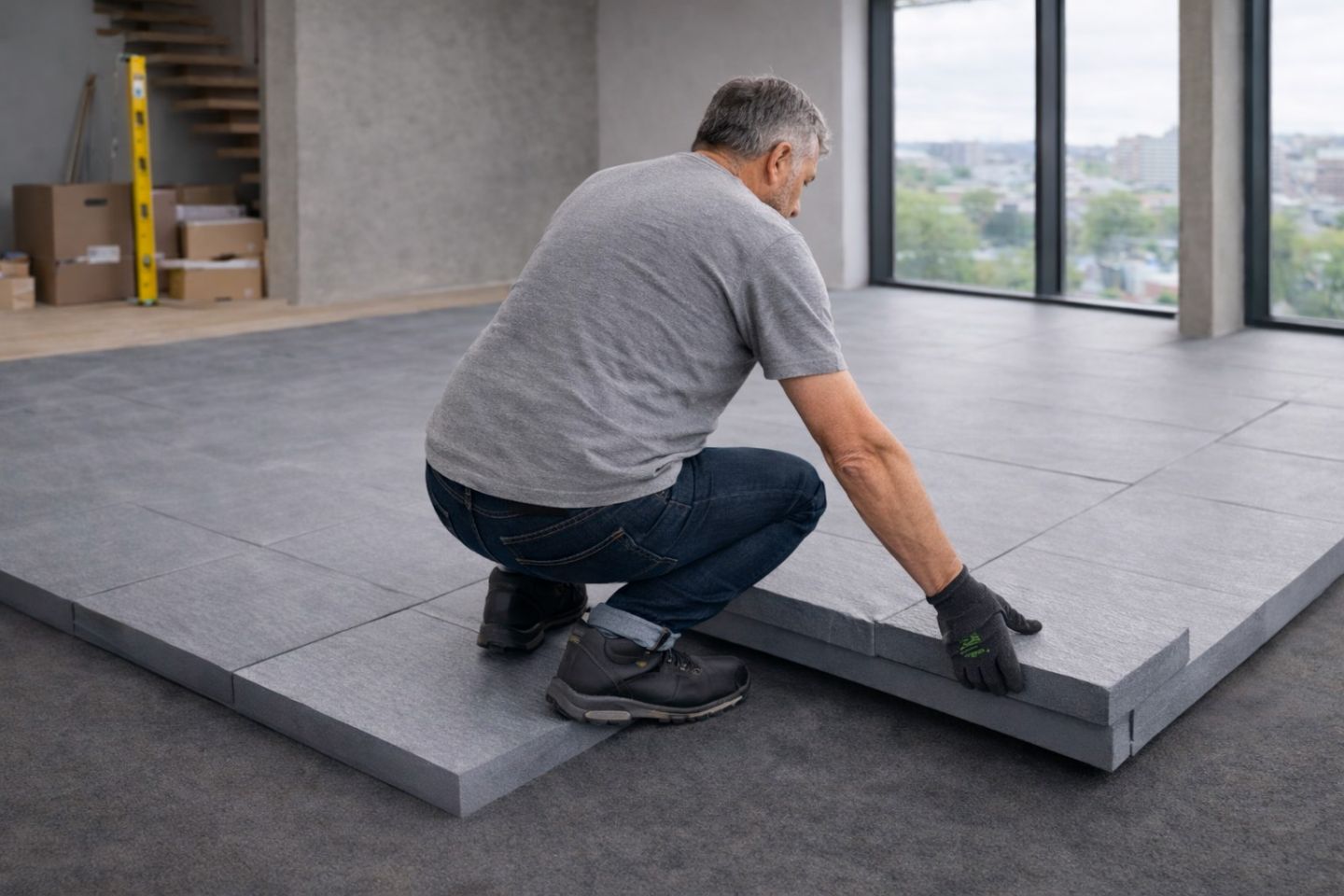 Пенополистирол экструдированный 100мм 1180х580мм ГРАФИТ XPS GP CLASS