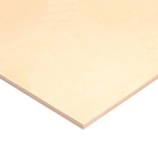 Фанера ФК 3мм 1525х1525мм сорт 1/2 шлифованная березовая СВЕЗА