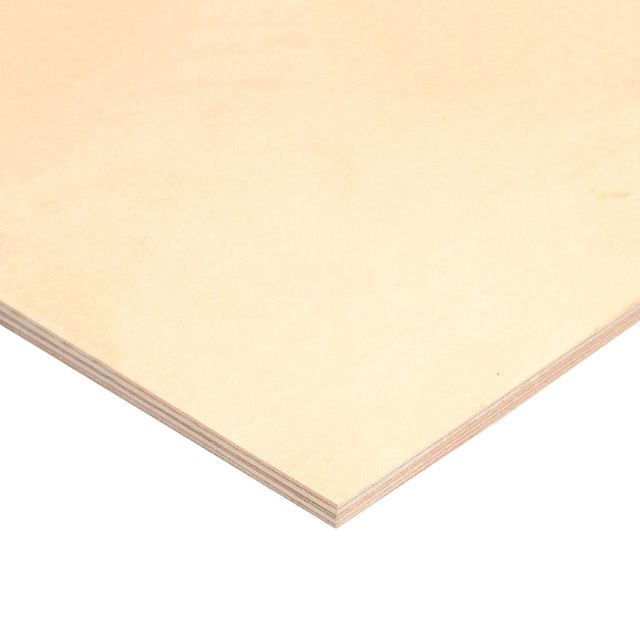 Фанера ФК 4мм 1525х1525мм сорт 1/2 шлифованная березовая СВЕЗА