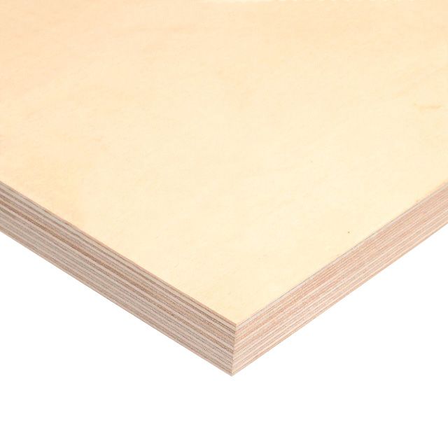 Фанера ФК 20мм 1525х1525мм сорт 1/2 шлифованная березовая СВЕЗА