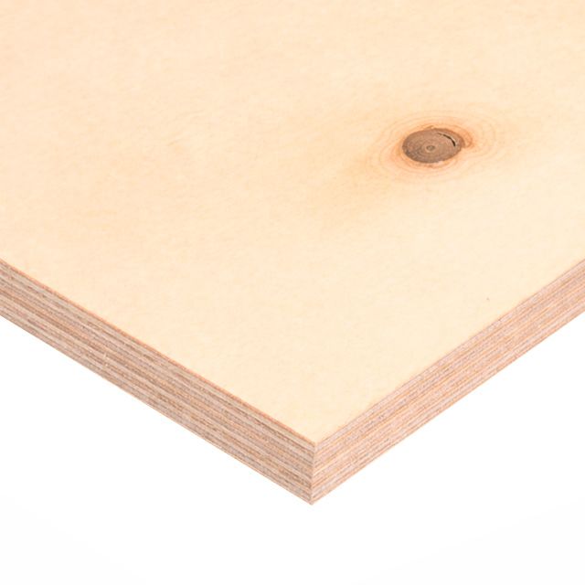 Фанера ФК 15мм 1525х1525мм сорт 3/4 шлифованная березовая СВЕЗА