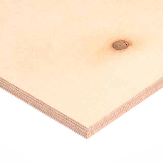 Фанера ФК 10мм 1525х1525мм сорт 3/4 шлифованная березовая СВЕЗА