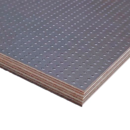 Фанера ФОФ сетчатая 21 мм 2440х1220 мм сорт 1/1 березовая Carat (серый цвет)